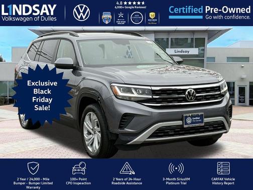 2022 Volkswagen Atlas 3.6L SE w/Technology