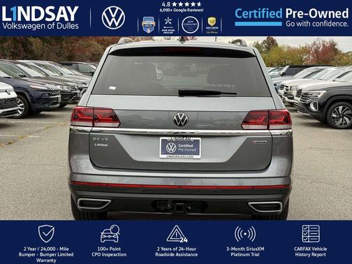 2022 Volkswagen Atlas 3.6L SE w/Technology