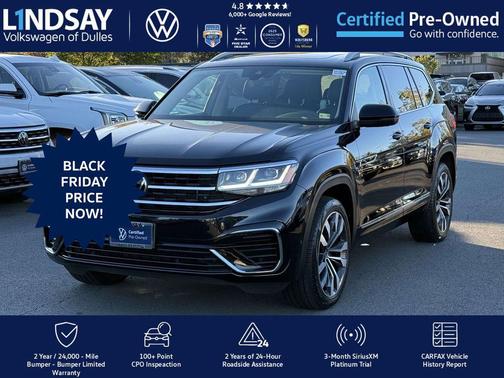2022 Volkswagen Atlas 3.6L SEL Premium