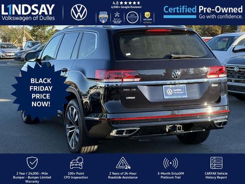 2022 Volkswagen Atlas 3.6L SEL Premium