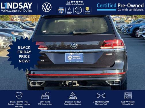 2022 Volkswagen Atlas 3.6L SEL Premium