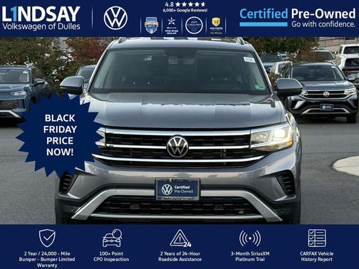 2022 Volkswagen Atlas 2.0T SE w/Technology