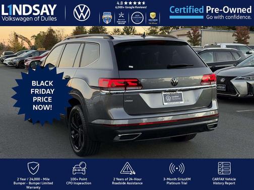 2022 Volkswagen Atlas 2.0T SE w/Technology