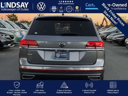 2022 Volkswagen Atlas 2.0T SE w/Technology
