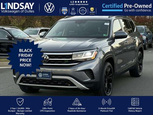 2022 Volkswagen Atlas 2.0T SE w/Technology