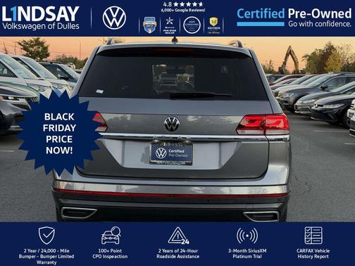 2022 Volkswagen Atlas 2.0T SE w/Technology