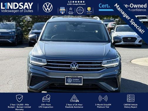 2022 Volkswagen Tiguan 2.0T SE 4MOTION