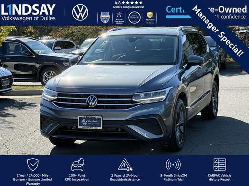 2022 Volkswagen Tiguan 2.0T SE 4MOTION
