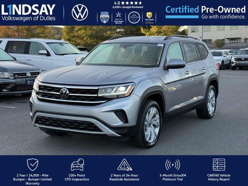 2022 Volkswagen Atlas 3.6L SE w/Technology