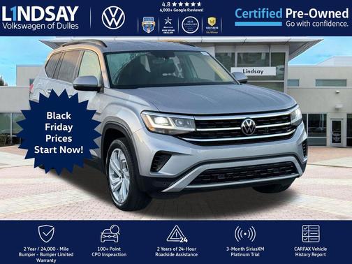 2022 Volkswagen Atlas 3.6L SE w/Technology