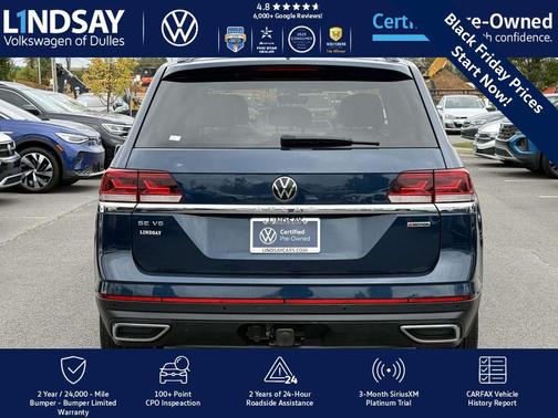 2022 Volkswagen Atlas 3.6L SE w/Technology