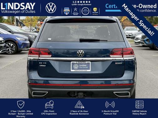2022 Volkswagen Atlas 3.6L SE w/Technology