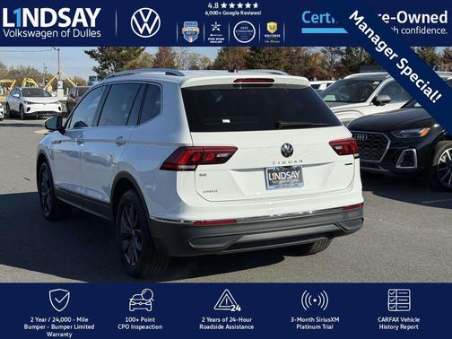 2022 Volkswagen Tiguan 2.0T SE 4MOTION