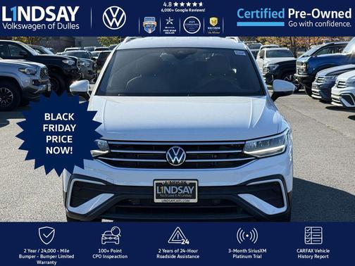 2022 Volkswagen Tiguan 2.0T SE 4MOTION