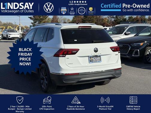 2022 Volkswagen Tiguan 2.0T SE 4MOTION