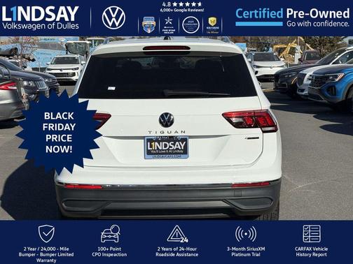 2022 Volkswagen Tiguan 2.0T SE 4MOTION