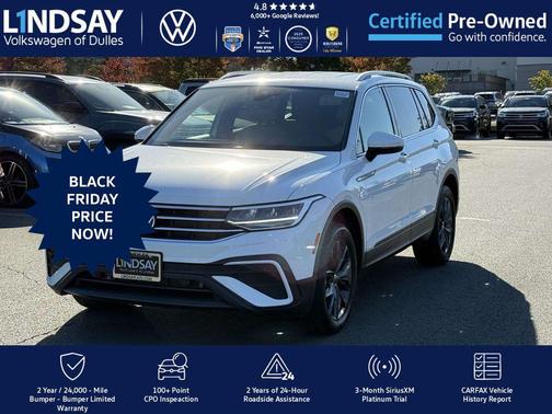 2022 Volkswagen Tiguan 2.0T SE 4MOTION