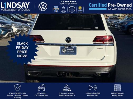 2022 Volkswagen Atlas 3.6L SE w/Technology