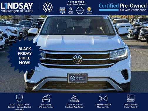 2022 Volkswagen Atlas 3.6L SE w/Technology