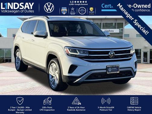 2022 Volkswagen Atlas 3.6L SE w/Technology