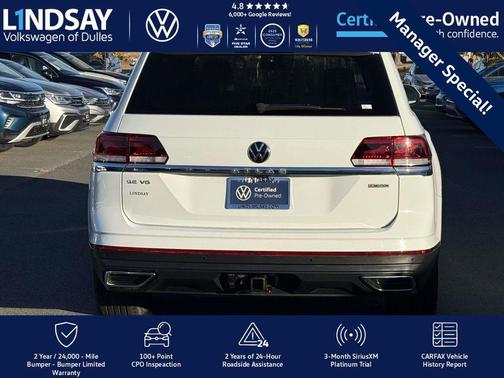 2022 Volkswagen Atlas 3.6L SE w/Technology