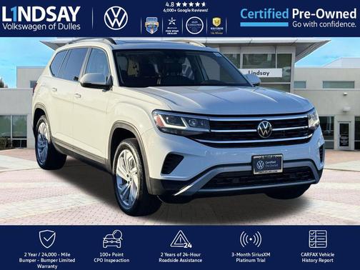 2022 Volkswagen Atlas 3.6L SE w/Technology