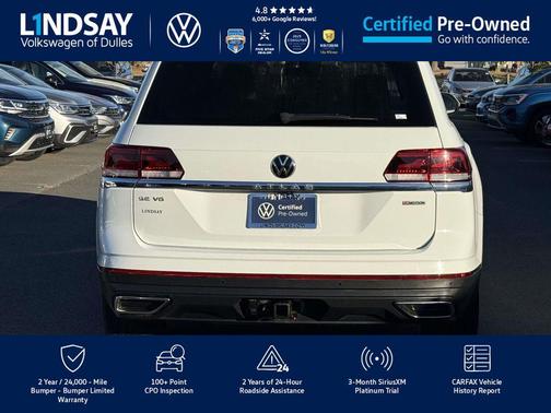 2022 Volkswagen Atlas 3.6L SE w/Technology