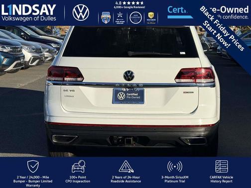 2022 Volkswagen Atlas 3.6L SE w/Technology