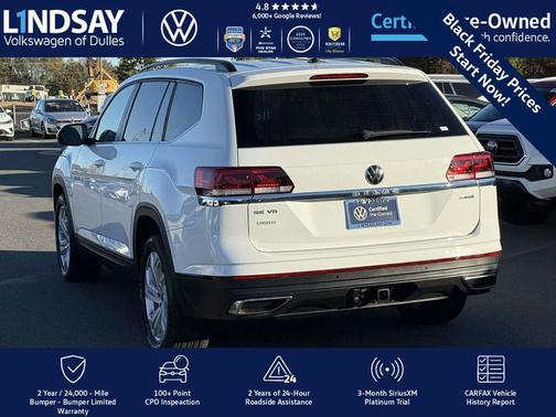 2022 Volkswagen Atlas 3.6L SE w/Technology