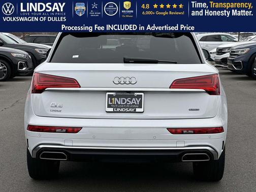 Glacier White Metallic 2023 Audi Q5 e 55 S line Premium Plus