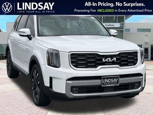 Glacial White Pearl 2023 Kia Telluride SX