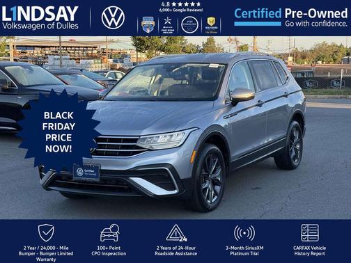 2022 Volkswagen Tiguan 2.0T SE 4MOTION