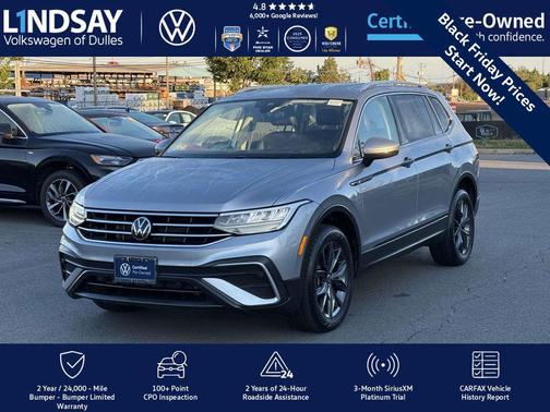 2022 Volkswagen Tiguan 2.0T SE 4MOTION