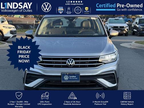 2022 Volkswagen Tiguan 2.0T SE 4MOTION