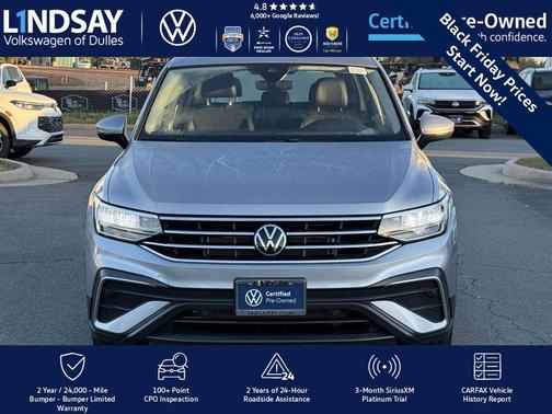 2022 Volkswagen Tiguan 2.0T SE 4MOTION