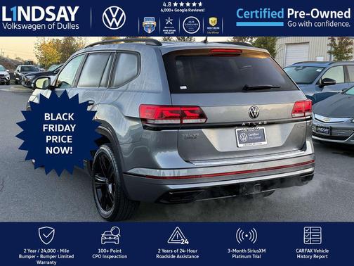 2023 Volkswagen Atlas 3.6L SEL