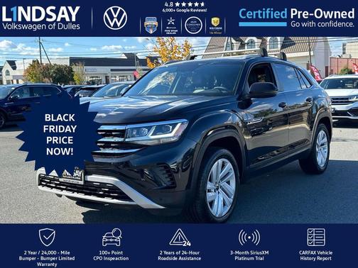 2022 Volkswagen Atlas Cross Sport 3.6L V6 SE w/Technology