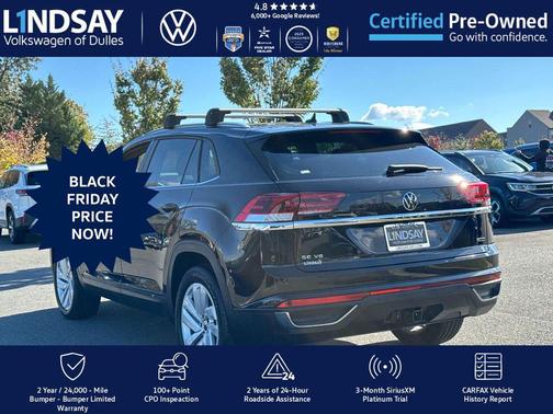 2022 Volkswagen Atlas Cross Sport 3.6L V6 SE w/Technology