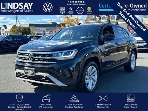 2022 Volkswagen Atlas Cross Sport 3.6L V6 SE w/Technology