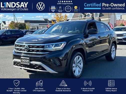 2022 Volkswagen Atlas Cross Sport 3.6L V6 SE w/Technology