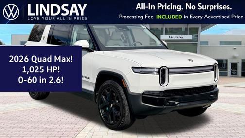 2026 Rivian R1S Quad Motor Max Pack