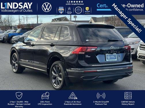2022 Volkswagen Tiguan 2.0T SE 4MOTION