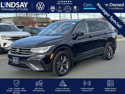2022 Volkswagen Tiguan 2.0T SE 4MOTION