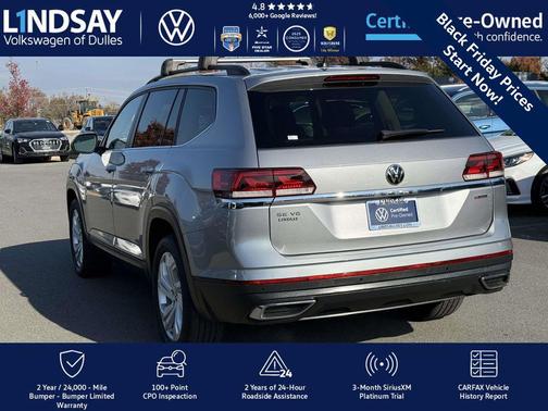 2021 Volkswagen Atlas 3.6L SE w/Technology