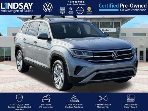 2021 Volkswagen Atlas 3.6L SE w/Technology