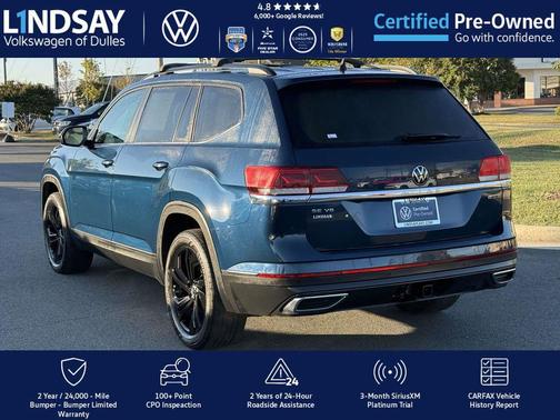 2022 Volkswagen Atlas 3.6L SE w/Technology
