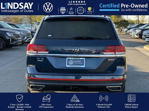 2022 Volkswagen Atlas 3.6L SE w/Technology