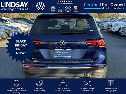 2022 Volkswagen Tiguan 2.0T SE