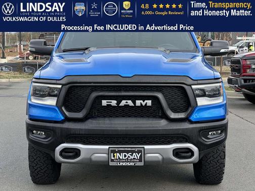 Hydro Blue Pearlcoat 2023 RAM 1500 Rebel