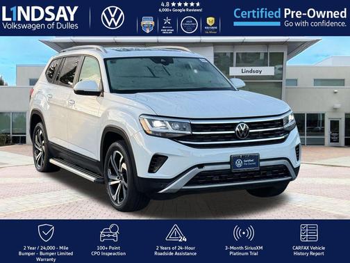 2022 Volkswagen Atlas 3.6L SEL
